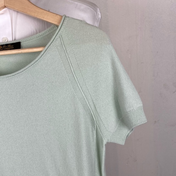 NWOT Loro Piana Baby Cashmere Sweater Shirt Top - Picture 3 of 8